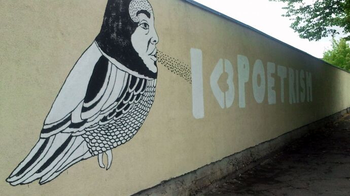 Finnish Artist Heidi Hänninen Paints the Walls of Sarkandaugava