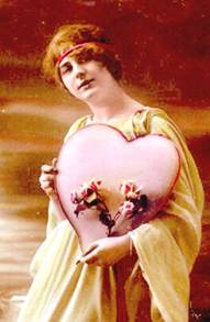 Valentine's Day postcard