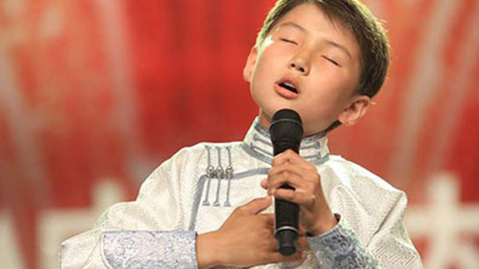 Mongolian Boy Uudam's Song "Mama in a Dream"