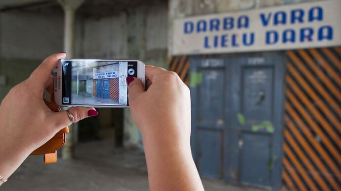 SURVIVAL KIT 2014 at the Former Boļševička Textile Factory Building in Sarkandaugava